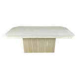 Table basse travertin