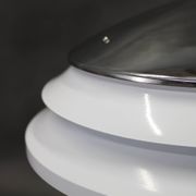 Mid-Century Chrome Table Lamp by Zukov, 1970s