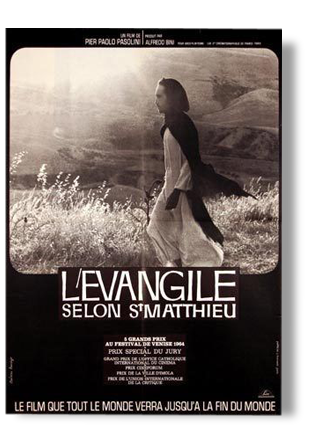 Poster movie original 1964.Evangile according to St Mathieu.60x80 cm. Pier Paolo Pasolini