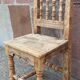 Antique wooden chair.