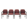 Set of four chairs, Italian design, 1980s, production: Italy