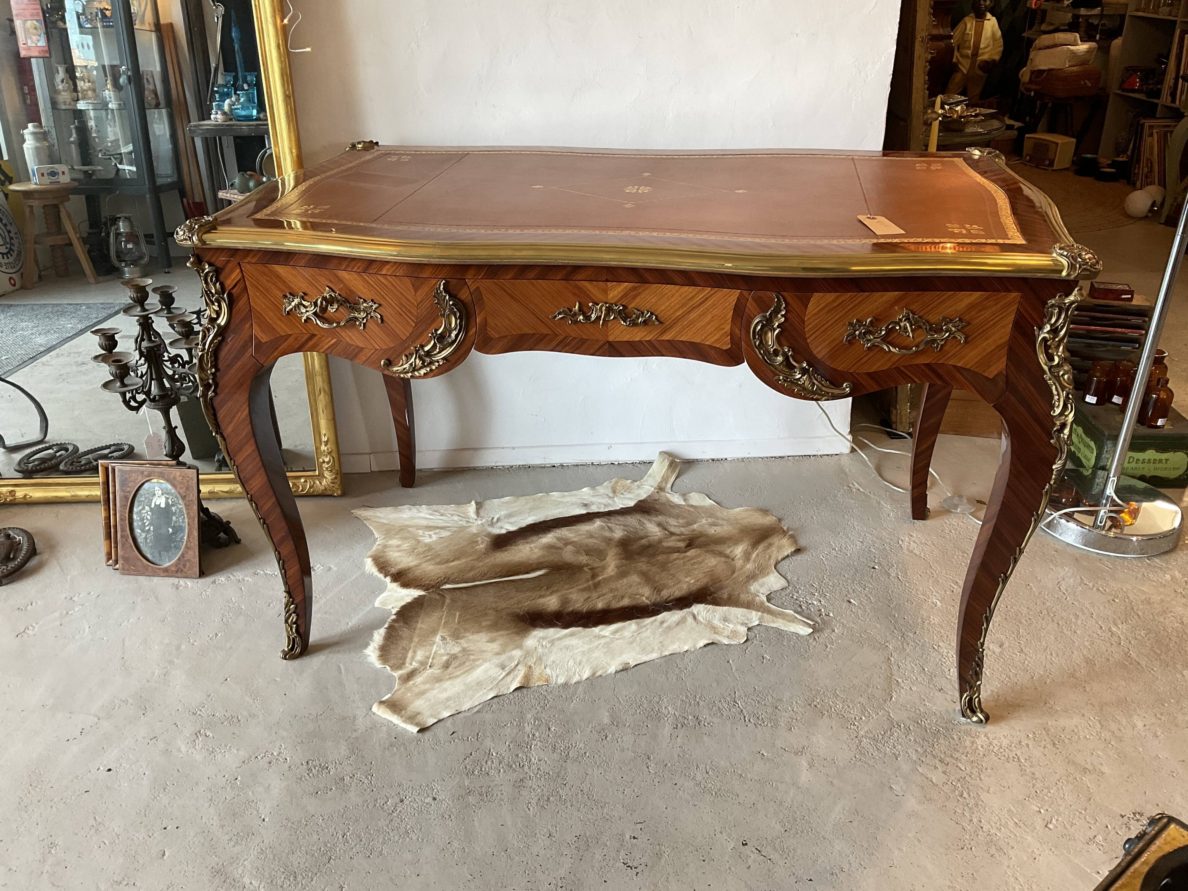 Louis XV style office. 3 drawers