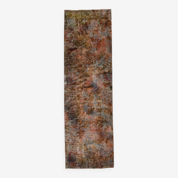 3x9 vintage modern runner rug, 81x267cm