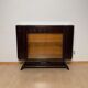 Art Deco Sideboard with Vitrine in Macassar Ebony & Maple, Paris, 1930s