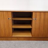 Modernist enfilade in rosewood attributed to O. Borsani, Italy circa 1970.