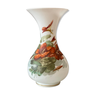 Hand-painted vase signed