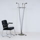 40s chrome tube coat holder