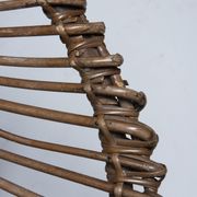 Mid-century chair in rattan, italy, 1950's
