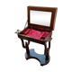 Dressing table empire 19th cty style in mahogany