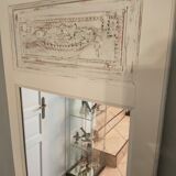 Mirror trumeau of the years 20-30 in painted wood