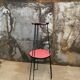 Seventies metal and formica plant holder