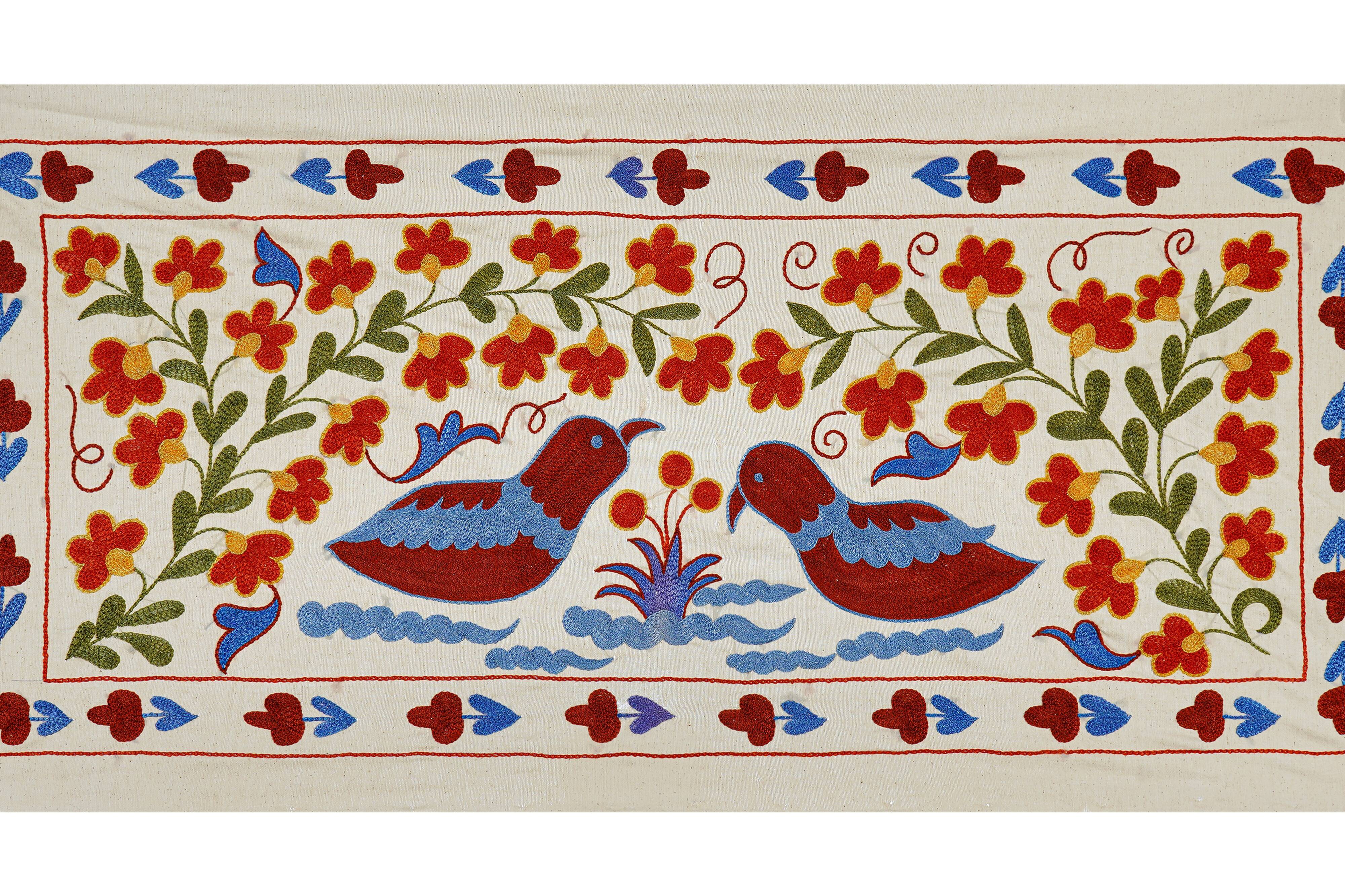 Hand-knotted rug, vintage Turkish rug 50x98 cm