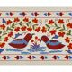 Hand-knotted rug, vintage Turkish rug 50x98 cm