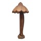 Midcentury Art-Deco wooden airplane propeller floor lamp