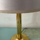 Vintage brass lamp from the 1970s.