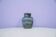 vintage blue brown vase
