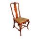 Pair of lacquered wood Chippendale chairs, after Pierre Lottier, 1970s – Spain