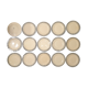 Flat plates iron earth Salins