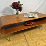 Table basse Sputnik vintage rétro du milieu du siècle