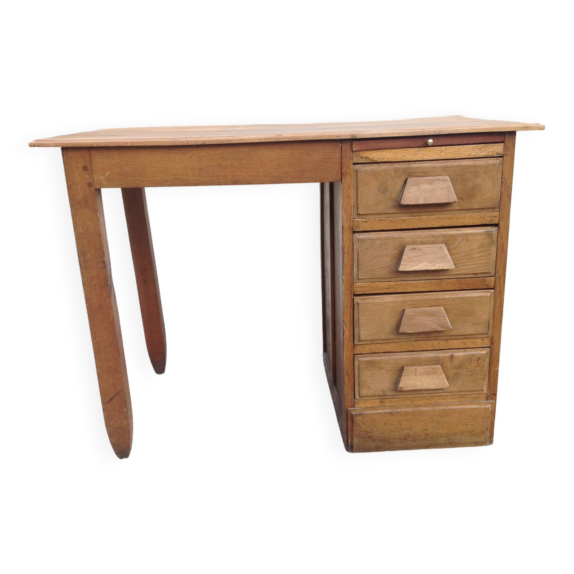 Vintage oak desk