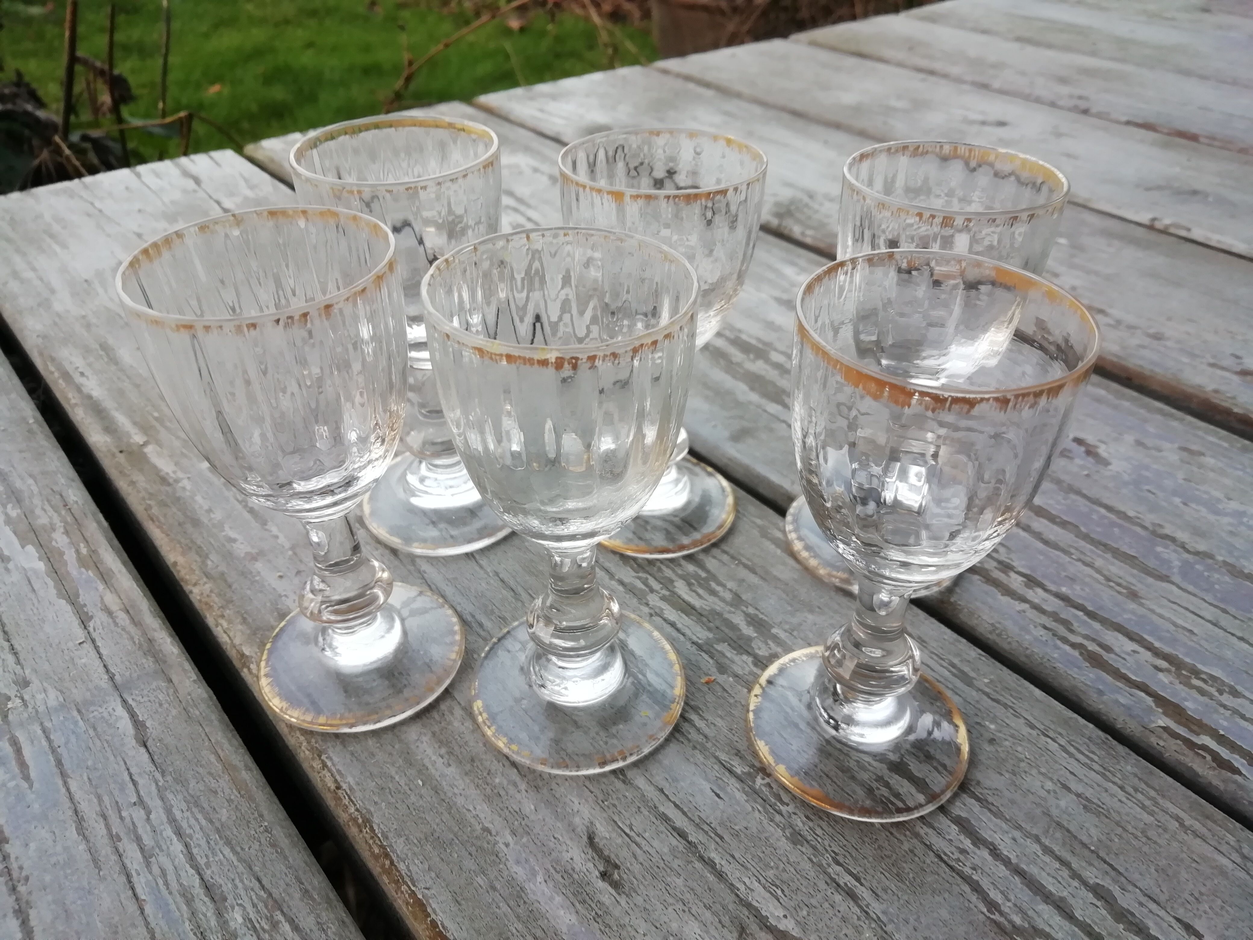 Liquor glasses