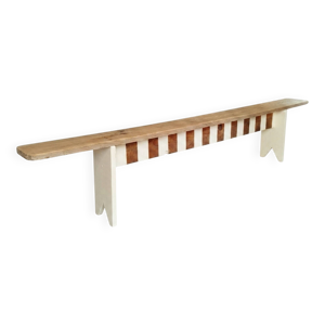 Grand banc de ferme