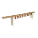 Large farmhouse bench