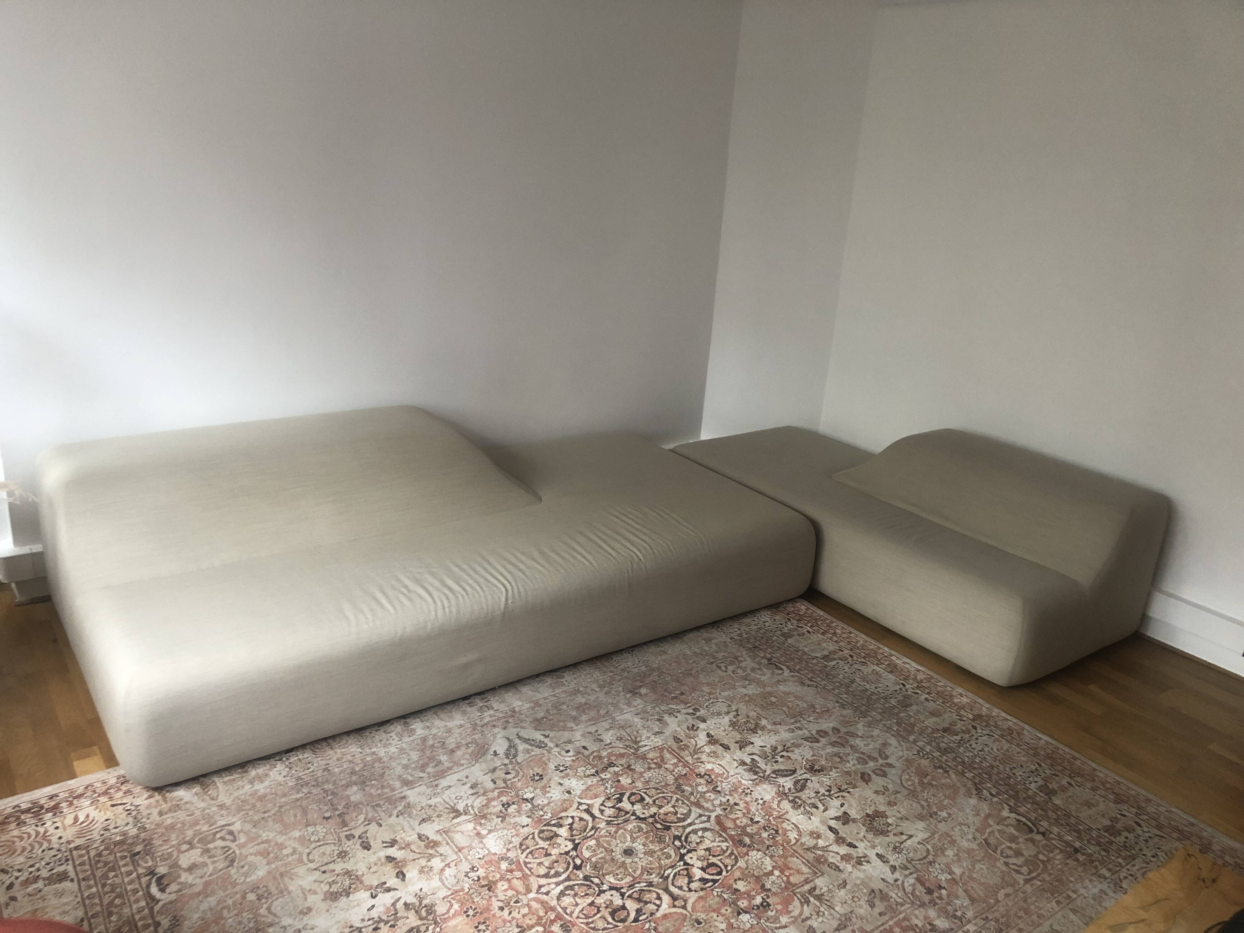 Set of 2 season viccarbe benches