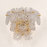 Wonderful Pair of Crystal Sconces by Kinkeldey, Germany, 1970s