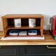 Étagère murale ou à poser teck style scandinave