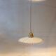 Vintage opaline pendant light