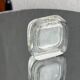 Solifleur Vase in Vintage Design Brutalist Glass 1970s