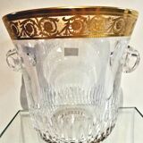 Crystal champagne bucket Saint-louis thistle