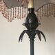 Lampe ananas en bronze et marbre