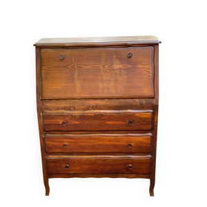 Secrétaire en bois massif - style