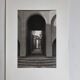 Art photography, town planning, architecture, arches vintage silver print, 1960s