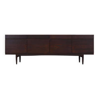 Enfilade en chêne, design danois, années 1970, designer : Ib Kofod Larsen, fabricant : Faarup Møbelfabrik