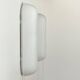 Pair of vintage oblong opaline wall lights, France 1970