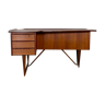 Danish teak Boomerang desk by Peter Løvig Nielsen 1960s