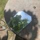 Mirror, centerpiece, to place, beveled and chiseled, art deco