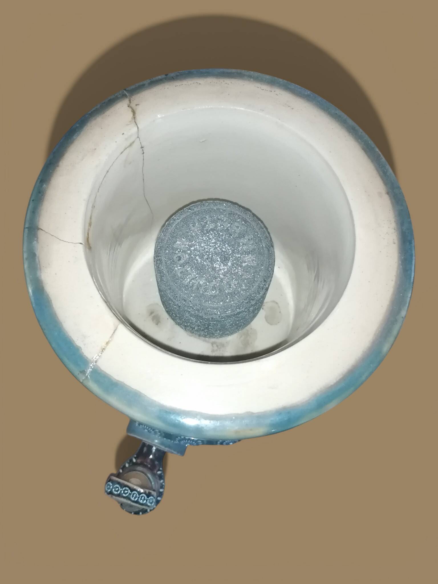 Ceramic water fountain barbotine - Royal Doulton Lamberth - Putti