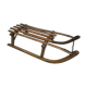 Old 50s painted wooden sled