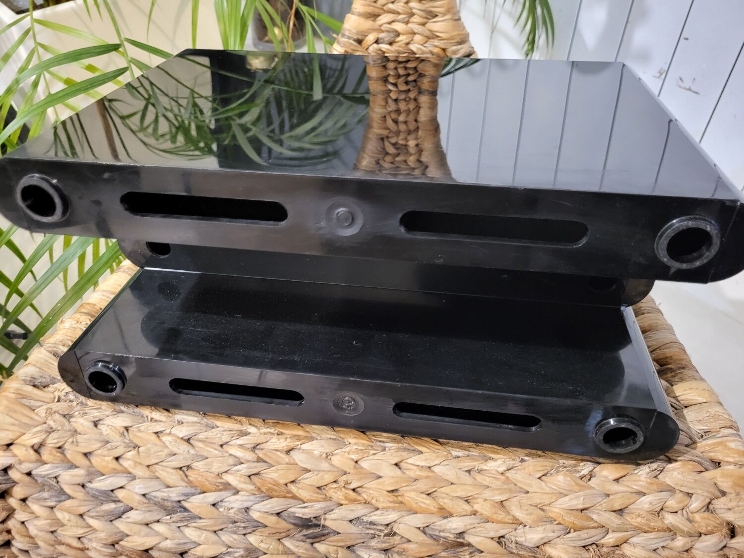 Kartell black magazine rack