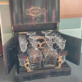 Napoleon III liquor cellar Baccarat glassware