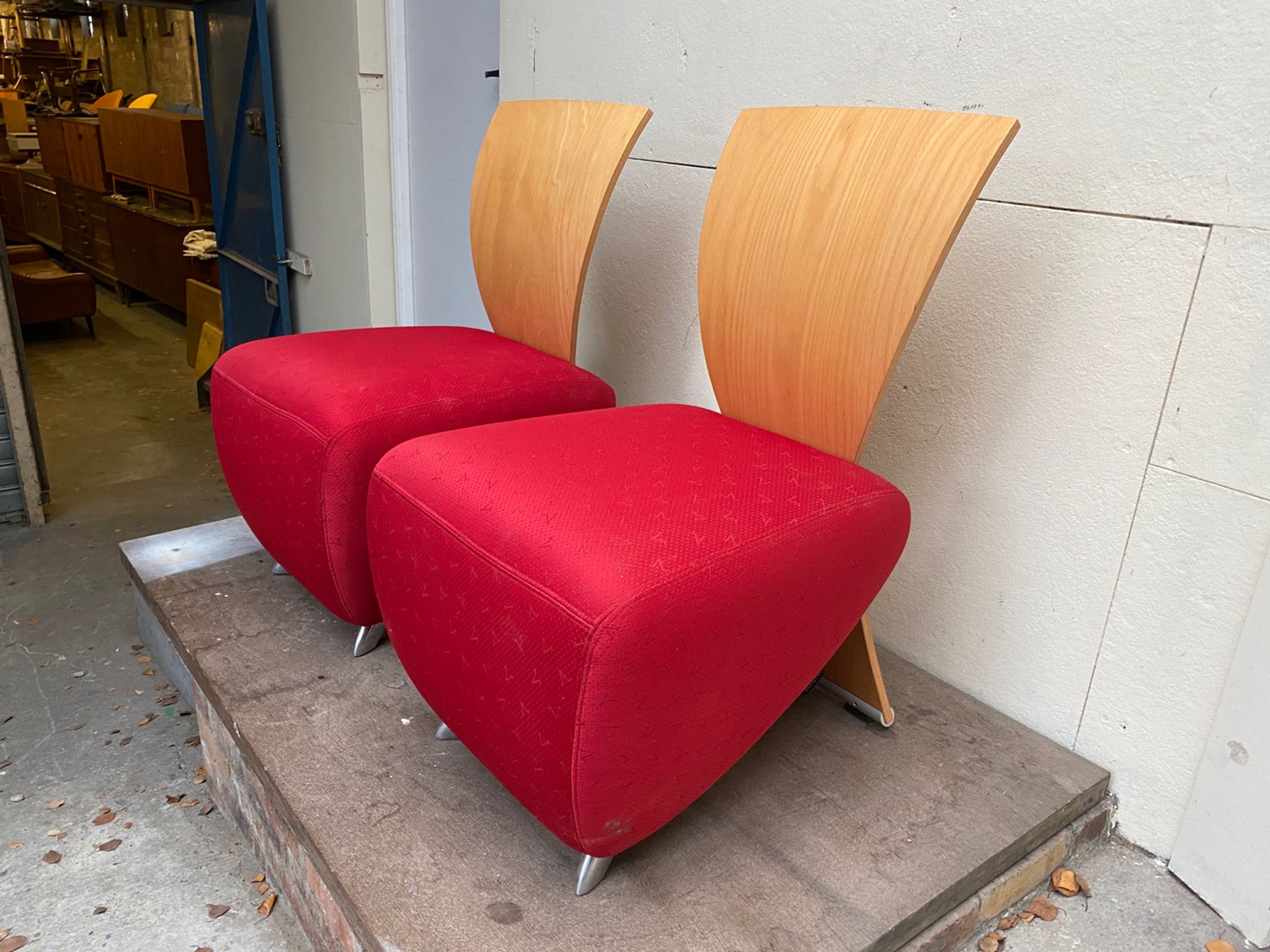 Pair of chairs by Dietmar Sharping