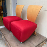 Pair of chairs by Dietmar Sharping