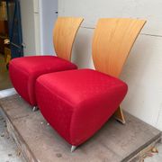 Pair of chairs by Dietmar Sharping