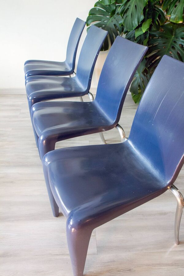 Série de 4 chaises P.Starck, édition VITRA, 1992