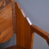 Set of 6 Rosewood Armchairs, Art Deco – 1910