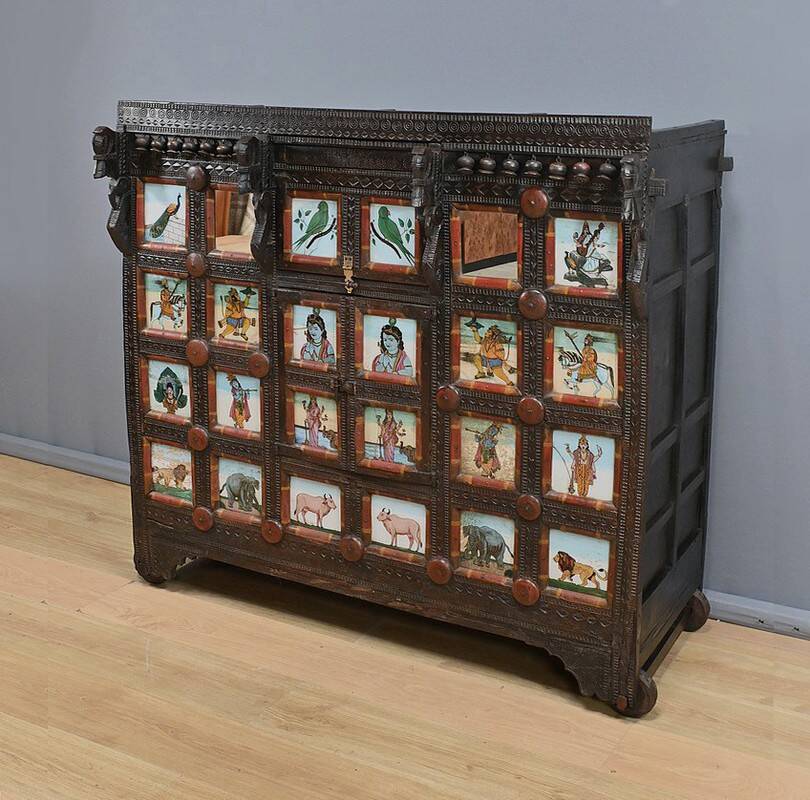 Manjoosh Commercial Furniture in Exotic Wood, India – Early 20th Century